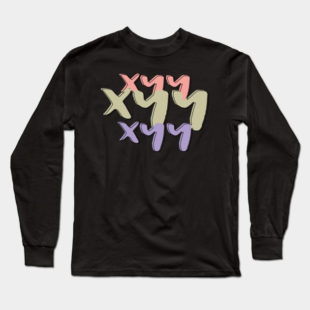 The XYY MAN, XYY Syndrome, super male syndrome Long Sleeve T-Shirt by Myteeshirts